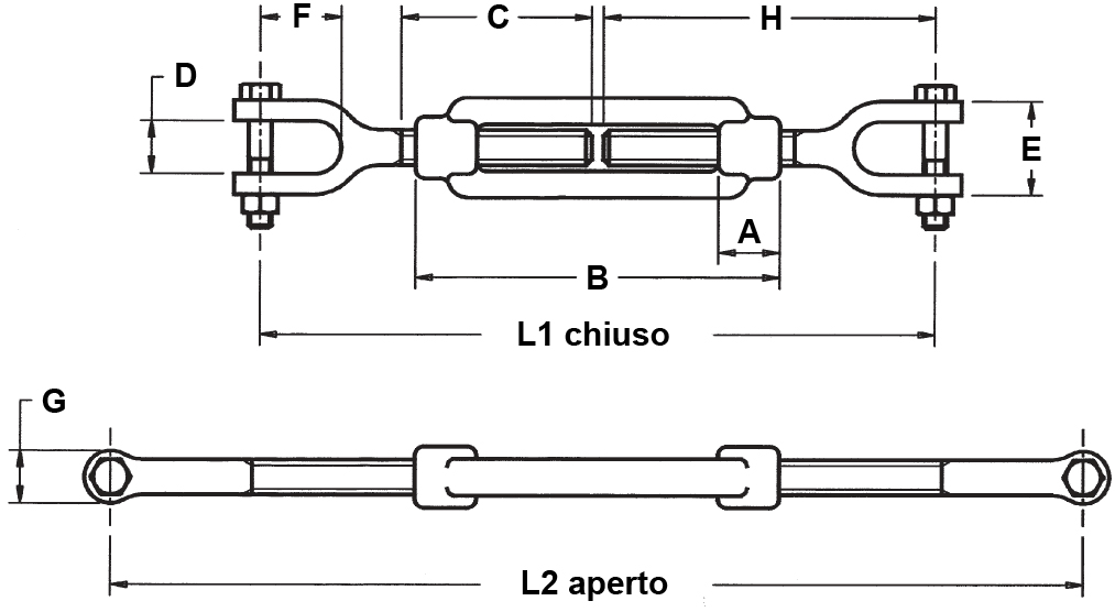 Schema tenditore Carcano A163