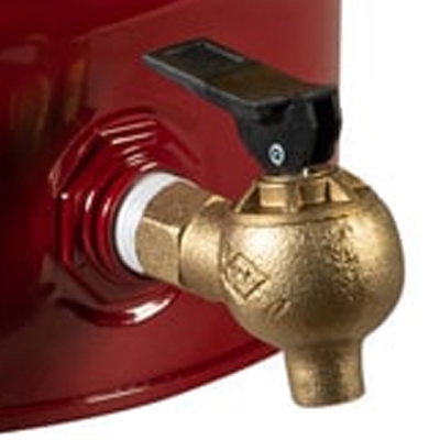 Dettaglio contenitore di sicurezza con rubinetto a Carvel 19Lt