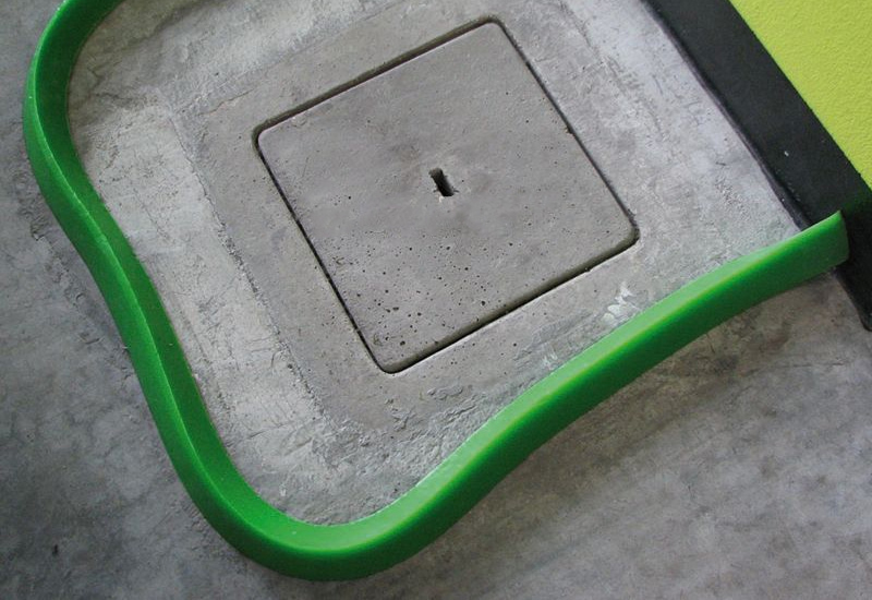 Dettaglio tappeto compritombino Green Mat Carvel