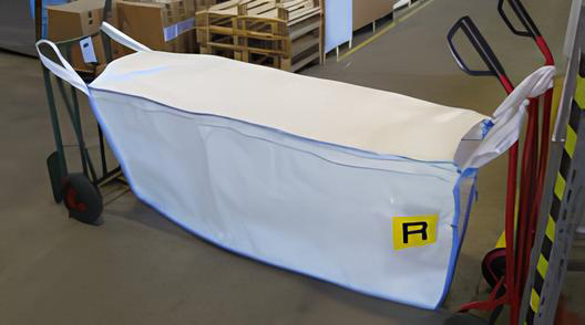 Schema tecnico saccone Big Bag neon esausti Carvel