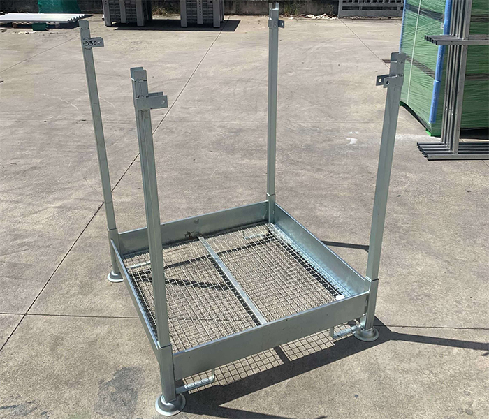 Dettaglio struttura zincata porta Big Bag Carvel