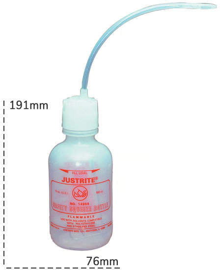 Schema tecnico distributore liquido infiammabile Carvel 0,5 Lt