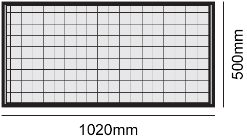 Schema tecnico pavimentazione modulare carrabile 500x1020mm Carvel