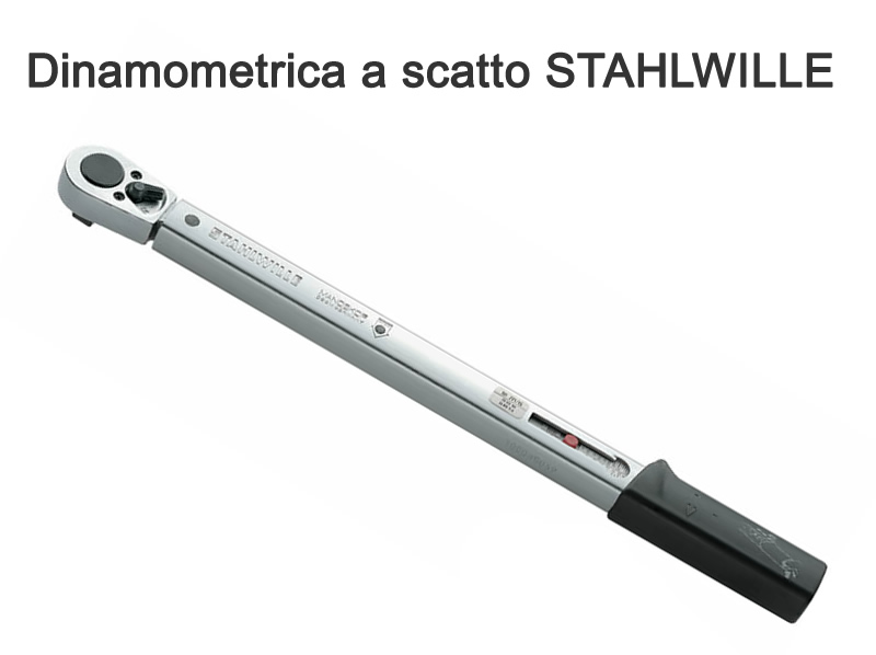 Chiave dinamometrica a scatto Stahwille