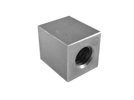 Chiocciola in acciaio automatico madrevite quadra MAQ dx/sx