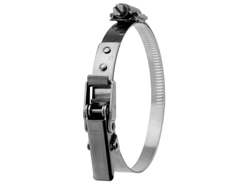 Chiusure A Fascette Regolabili 16 Mm Protex 27-HT Acciaio Inox, Serraggio 130-175Mm(2Pz)-image