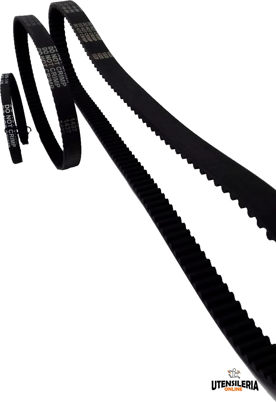 Cinghia Dentata Gomma Fielect 367L | 933mm X 20mm, 98 Denti, Passo 9.525mm | Per Stampanti 3D, CNC, Robot