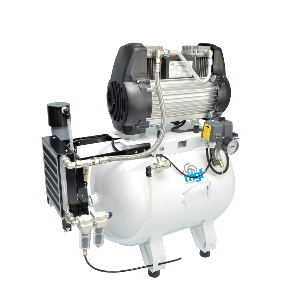 Compressore a secco per uso medicale con essiccatore 50/10 GENESI M