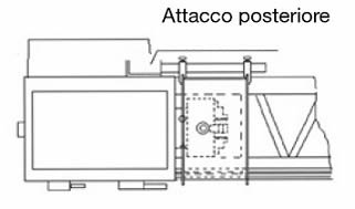 Caratteristiche attacco posteriore 140.06 LTF