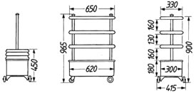 Dati tecnici Carrello 166 N ASSISTENT