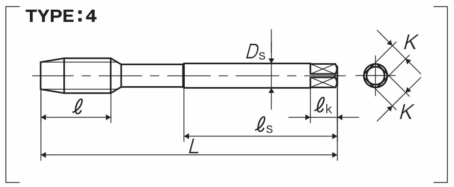 dettagli dimensioni maschio PO-VA yamawa