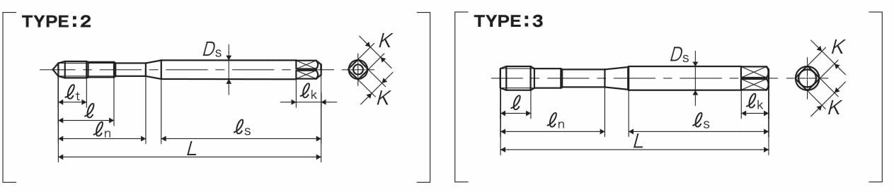 dettagli dimensioni maschio SP-VA yamawa