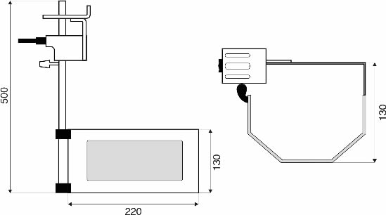 dimensioni schermo per trapano 153 LTF