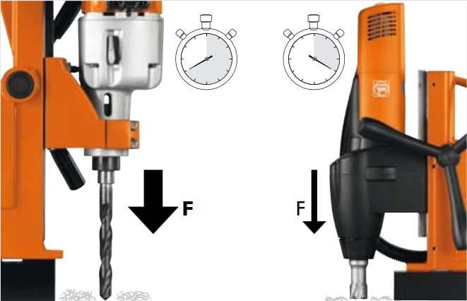 Fresa a corona FEIN HM Ultra per metallo attacco QuickIN ø foro 60mm  [63127134016]