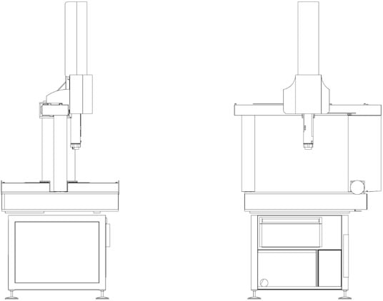 Disegno Macchina di misura manuale 3D