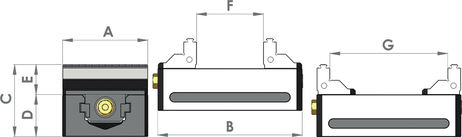 immagine dettagliata morsa autocentrante 5A EASY-GRIP