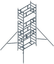 composizione ponteggio SMART TOWER