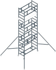 composizione ponteggio SMART TOWER