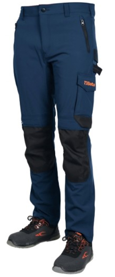 Pantaloni da lavoro estivi Beta 7660B in nylon elasticizzato 140g tg. XS 3XL 076600100