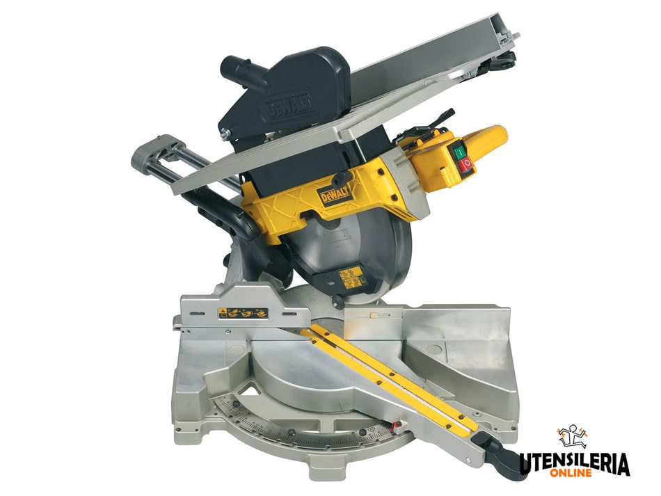 Troncatrice radiale con pianetto per legno DeWalt 305mm 1600W