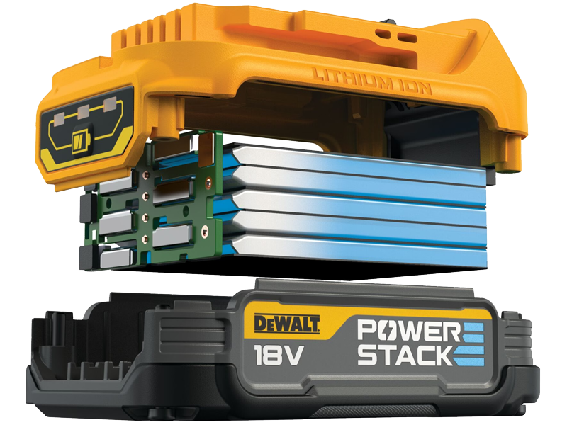 Struttura batterie Powerstack DeWalt