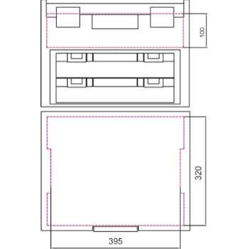 Dimensioni valigetta C99V3/2C Beta
