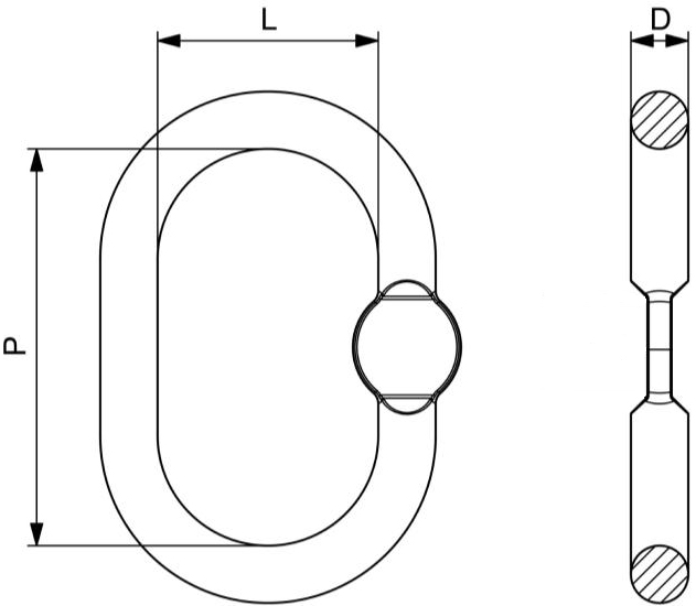 Dimensioni anello ovale G80 Carcano