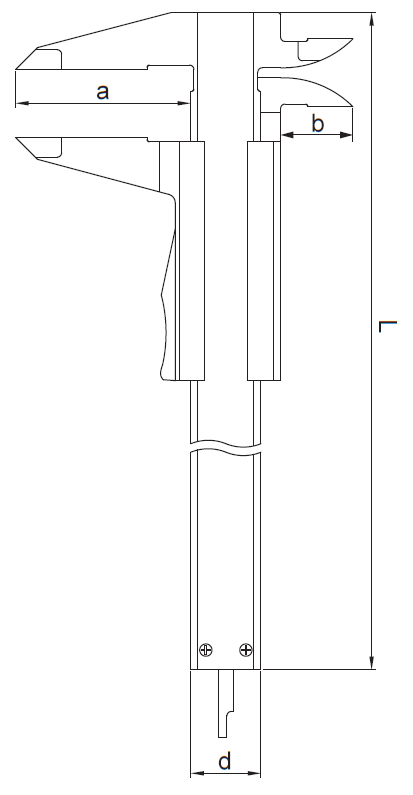 dimensioni Calibro Rupac