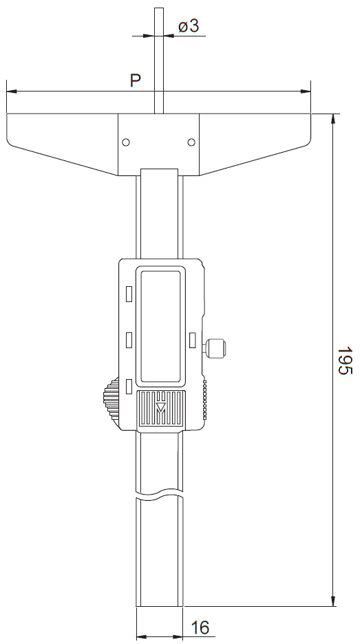 dimensioni Calibro Rupac