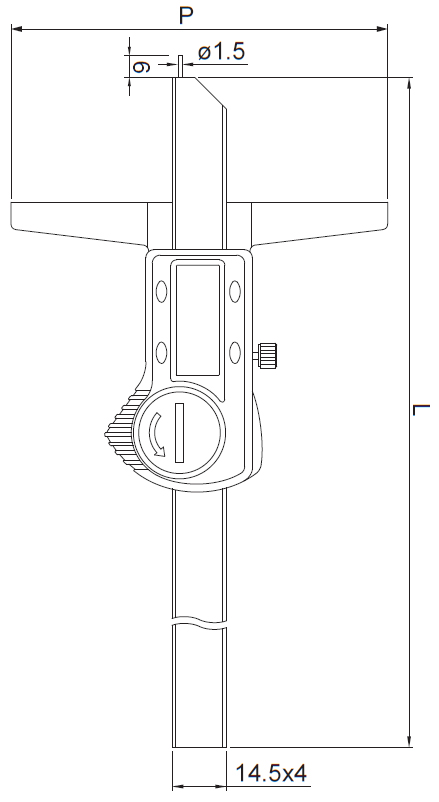 dimensioni Calibro Rupac