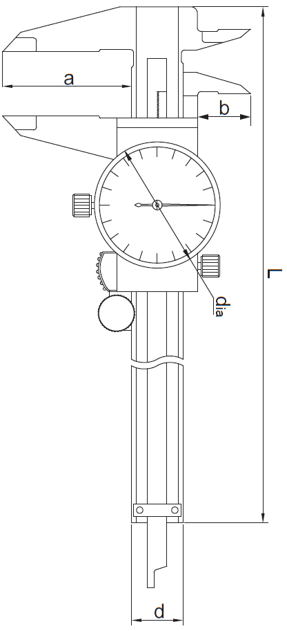 dimensioni Calibro Rupac