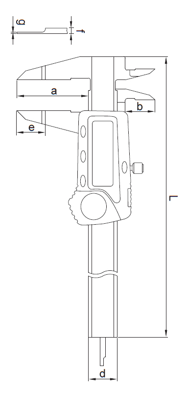 dimensioni Calibro Rupac