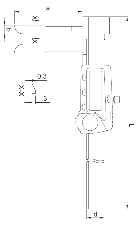 dimensioni Calibro Rupac