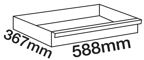 BETA drawer dimensions