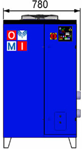 dimensioni essiccatore Easy Dry ED 660 OMI