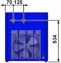 dimensioni essiccatore Easy Dry ED 225 OMI