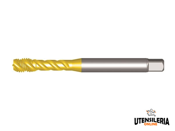 Maschio Per Filettatura Sinistra M30 X 1,5 Mm – HSS 6542 (M2) Scanalato Dritto, Classe H2, Per Metalli