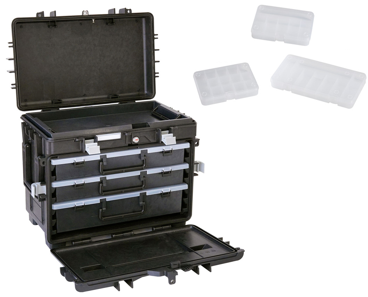 Trolley porta utensili GT Line All in One AI1XB 2LR con 3 organizer vuoti  [AI1X.B.2LR]