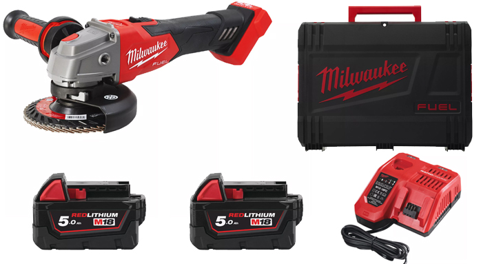 Dotazione smerigliatrice M18 FUEL Milwaukee