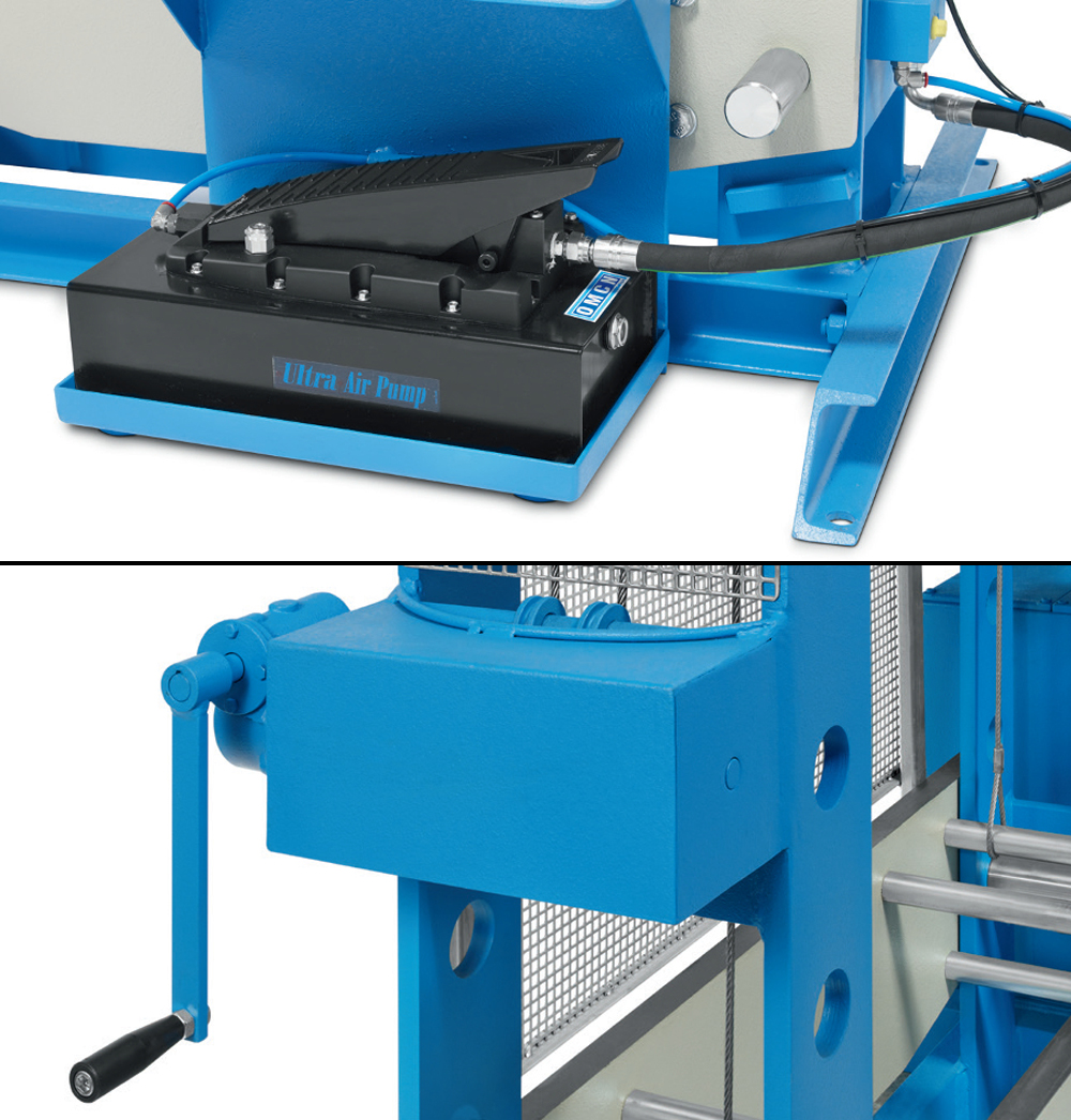 Dotazione pressa idraulica OMCN 157/IP