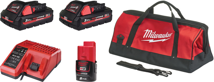 Dotazione Energy Kit HNRG-302 18V Milwaukee