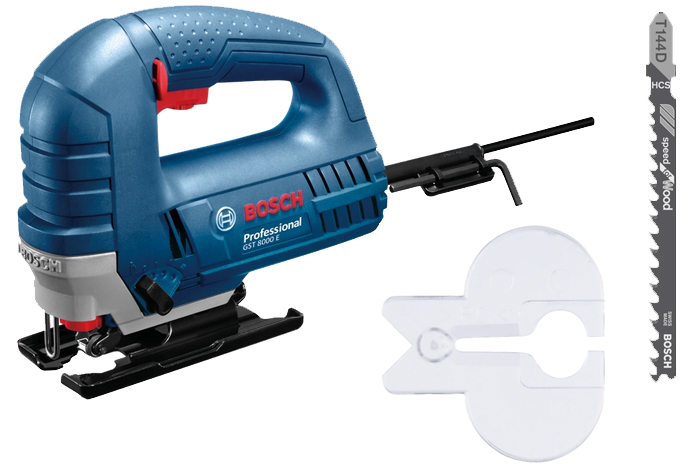 dotazione seghetto alternativo Bosch GST 8000E Professional