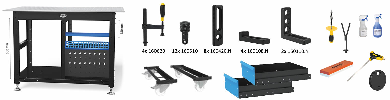 Dotazione Siegmund Workstation SET Offerta limitata