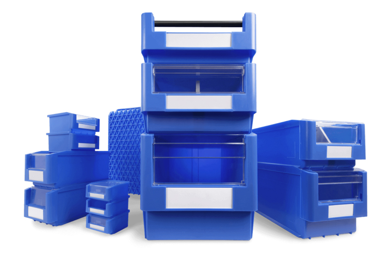 assortimento contenitori a bocca di lupo Picking Box Classic Fami