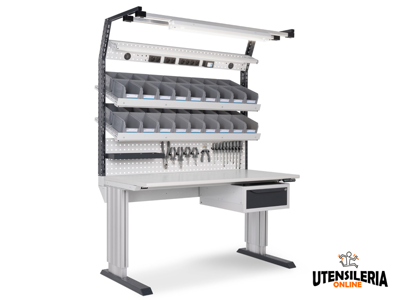 Supporto regolabile in altezza per leggio – Scrivania portatile per computer portatile, tavolo da lavoro rimovibile per presentazioni, discorsi e uso