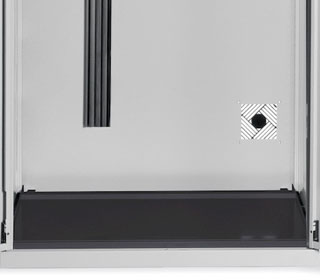 Caratteristiche armadio porta PC Standard CS Fami piano estraibile