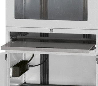 Caratteristiche armadio porta PC Standard CS Fami tastiera