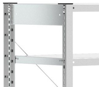 Caratteristiche scaffale System ST Fami struttura in acciaio