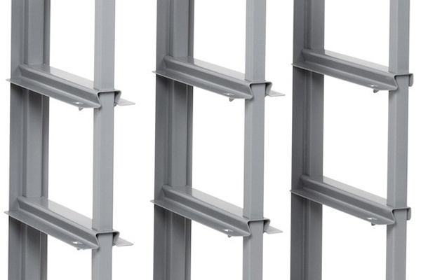 Caratteristiche scaffali porta contenitori Fami capacità