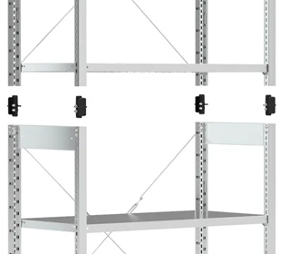 Caratteristiche scaffali porta gomme Fami montaggio